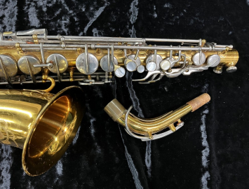 Photo GORGEOUS Original Lacquer German-Made Hohner President Alto Sax - Serial # 14856